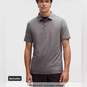 NWOT - Lululemon - Evolution Short-Sleeve Polo Shirt - Size XL, Color: Charcoal